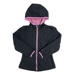 Leopard - Free Country Girls Softshell Jacket, Water and Wind Resistant, 4-Way S